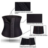 Men's Back Support Neoprene Gym Training Three Breasted Plastic Belt